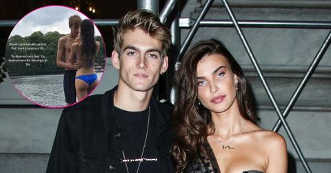 Split photo of Presley Gerber and Charlotte D’Alessio