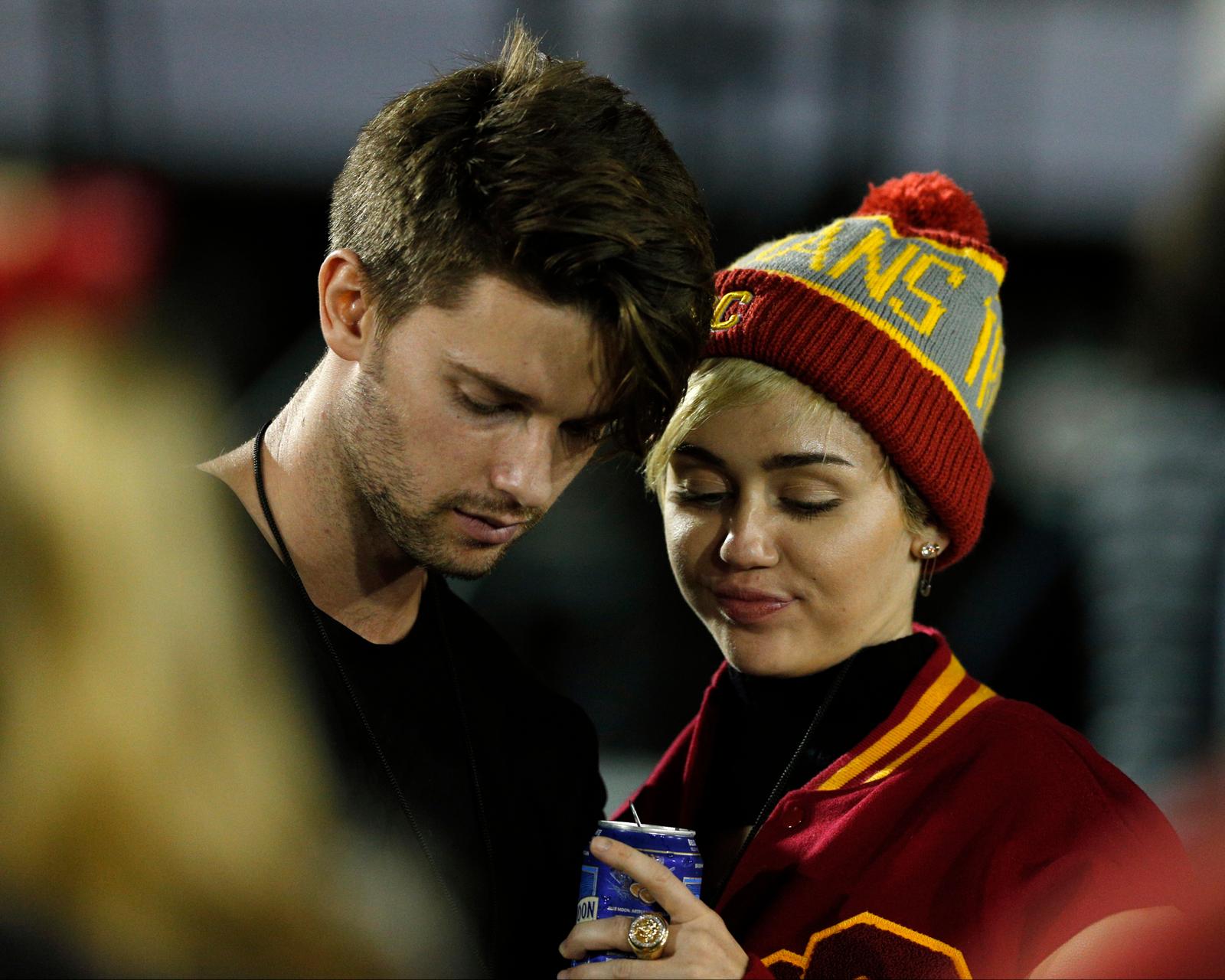 Ok Exclusive Miley Cyrus And Patrick Schwarzenegger Do Dinner—inside Their Adorable Date Night 6899