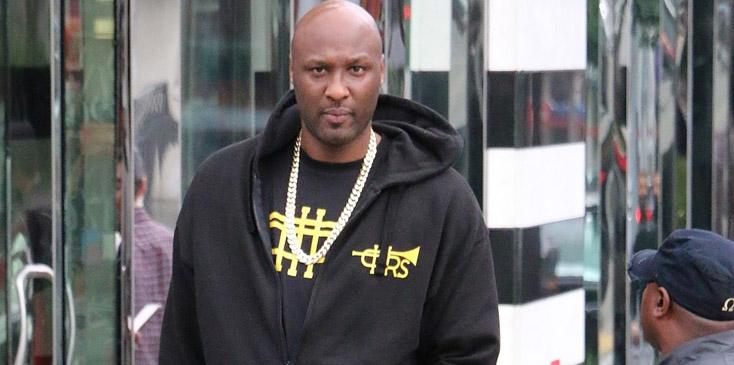 Lamar Odom seen shooting new reality TV show with baby momma in tow