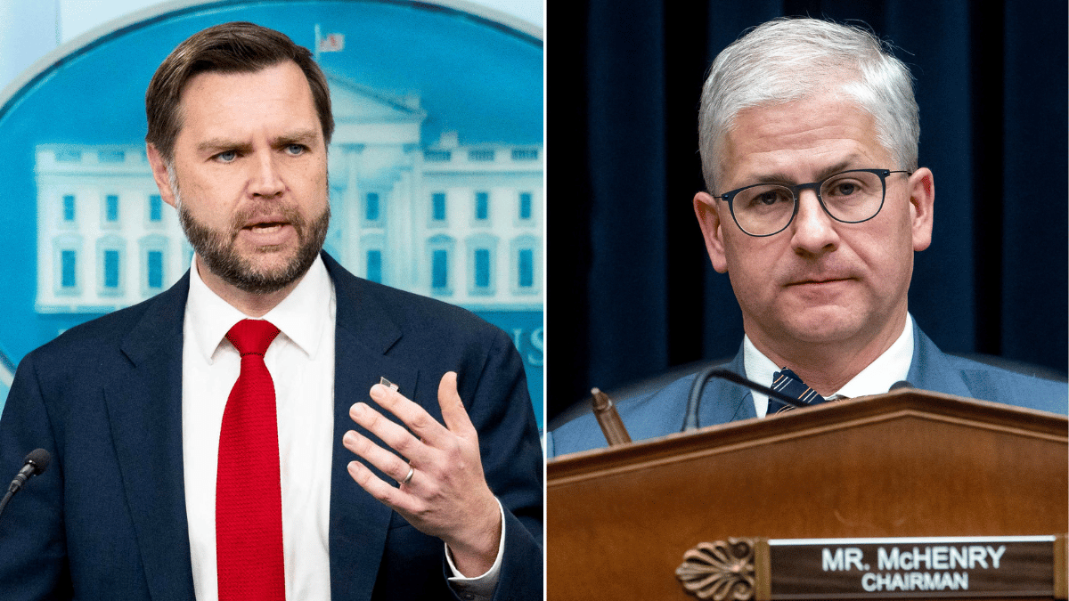 J.D. Vance; Patrick McHenry