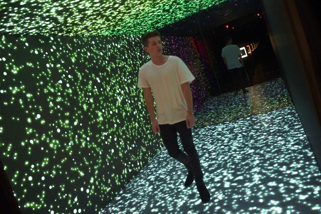 //Charlie Puth sipped on the Infinity cocktail by Tequila Don Julio while he premiered his new single in an immersive music exhibit on Melrose Avenue in Los Angeles called The Attention Room x