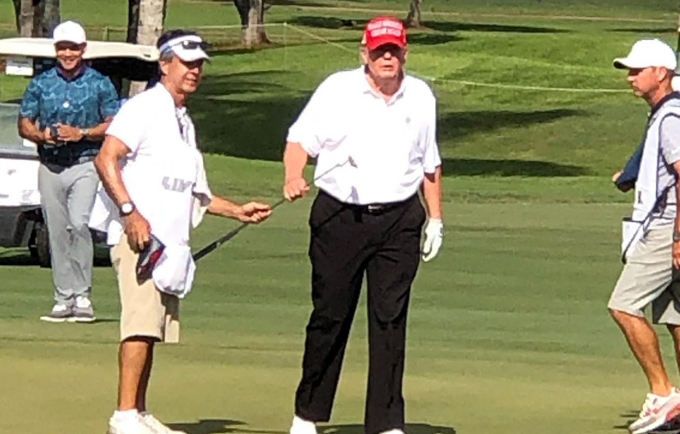 donald trump golf