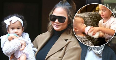 Chrissy Teigen Instagram Luna PP