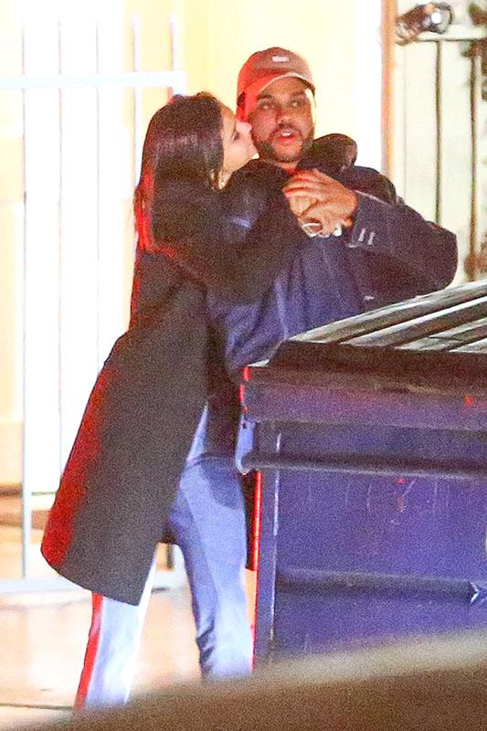 *PREMIUM EXCLUSIVE* Hot New Couple  Selena Gomez and The Weeknd Can&#8217;t hide their Love