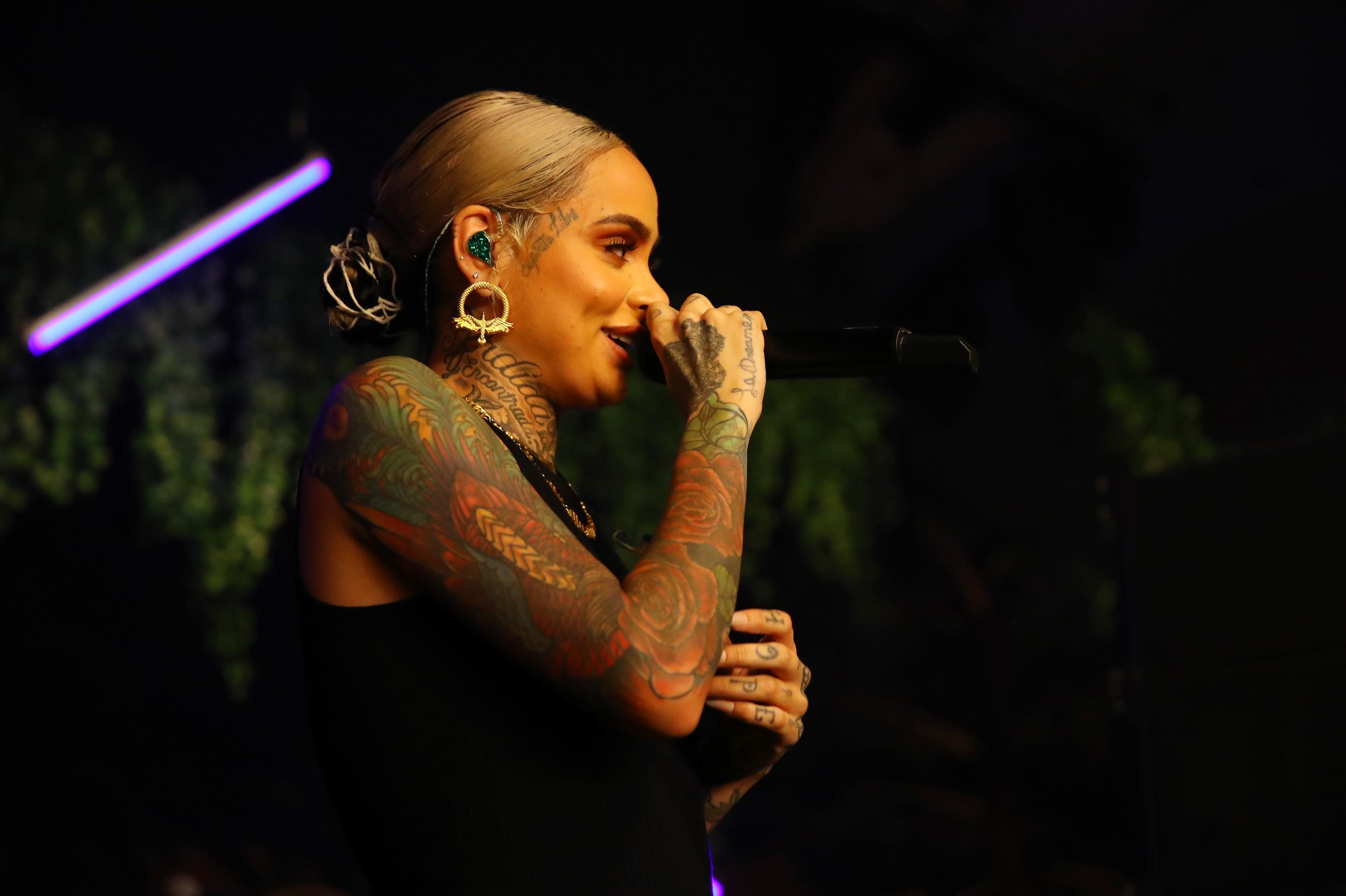 grammy award nominated songstress kehlani performs at xs nightclub inside wynn las vegas as part of justin bieber and friends the vegas weekender by pollen presents on oct _credit danny mahoney