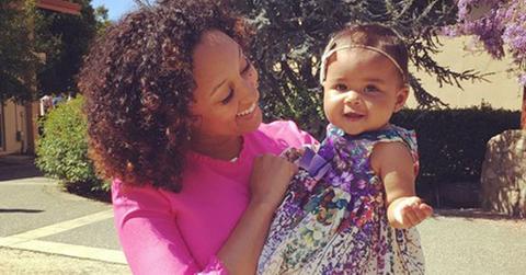 Tamera Mowry Ariah Talea Easter Family Day