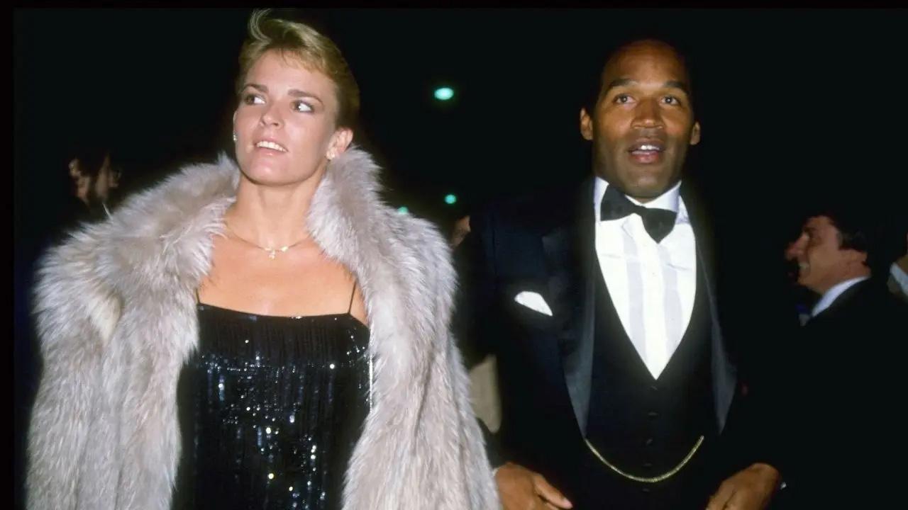 Photo of O.J. Simpson and Nicole Brown Simpson tied the knot in 1985.