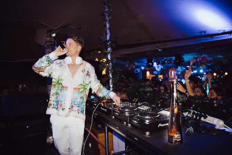 kygo celebrated new years eve with tequila don julio  at a private party hosted by palm tree crew in st barths on december