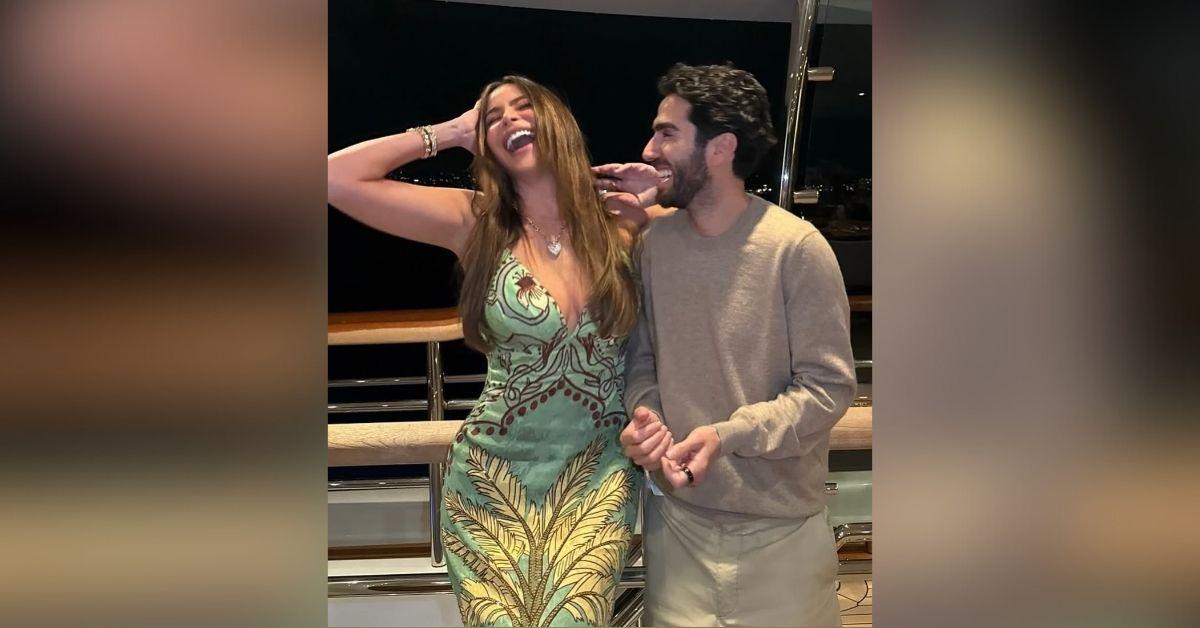 image of Sofía Vergara and Douglas Chabbott were spotted together during the Cannes Film Festival.