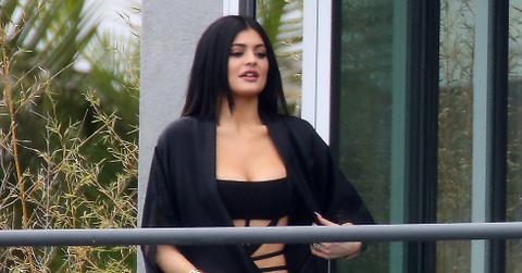 Kylie Jenner has a photo shoot in the hollywood hills