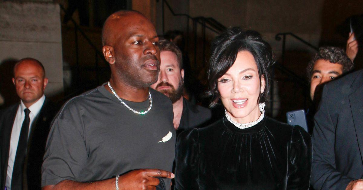 Photo of Corey Gamble and Kris Jenner