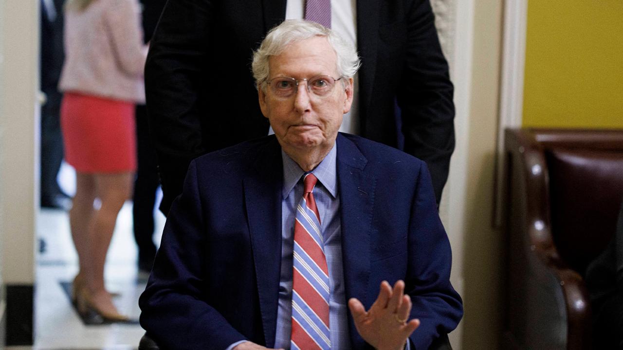 Image of Mitch McConnell has not yet been medically cleared to return to work.