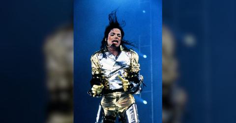 Photo of Michael Jackson.