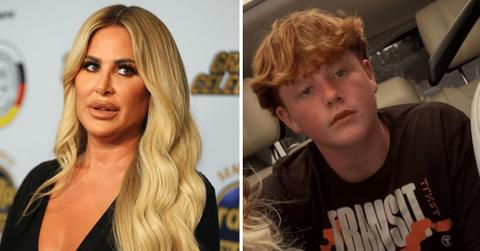 Photo of Kim Zolciak and Kroy Biermann Jr.