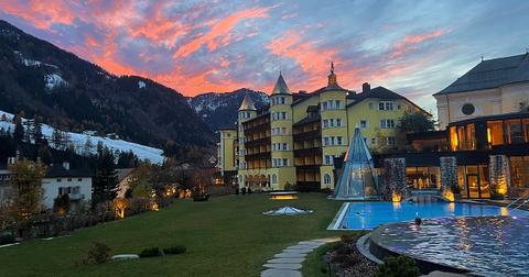 adler dolomiti spas outside
