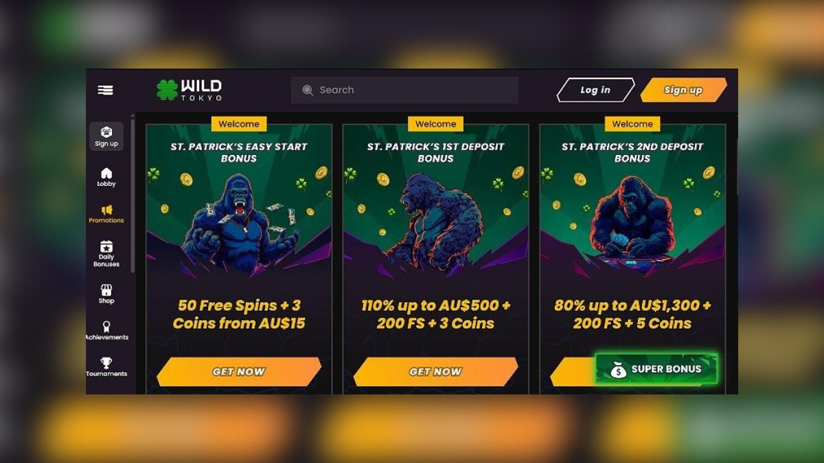 best welcome bonus casino sites in australia