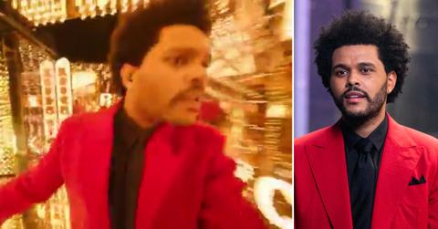 the weeknd super bowl lv halftime show hilarious twitter reactions pf