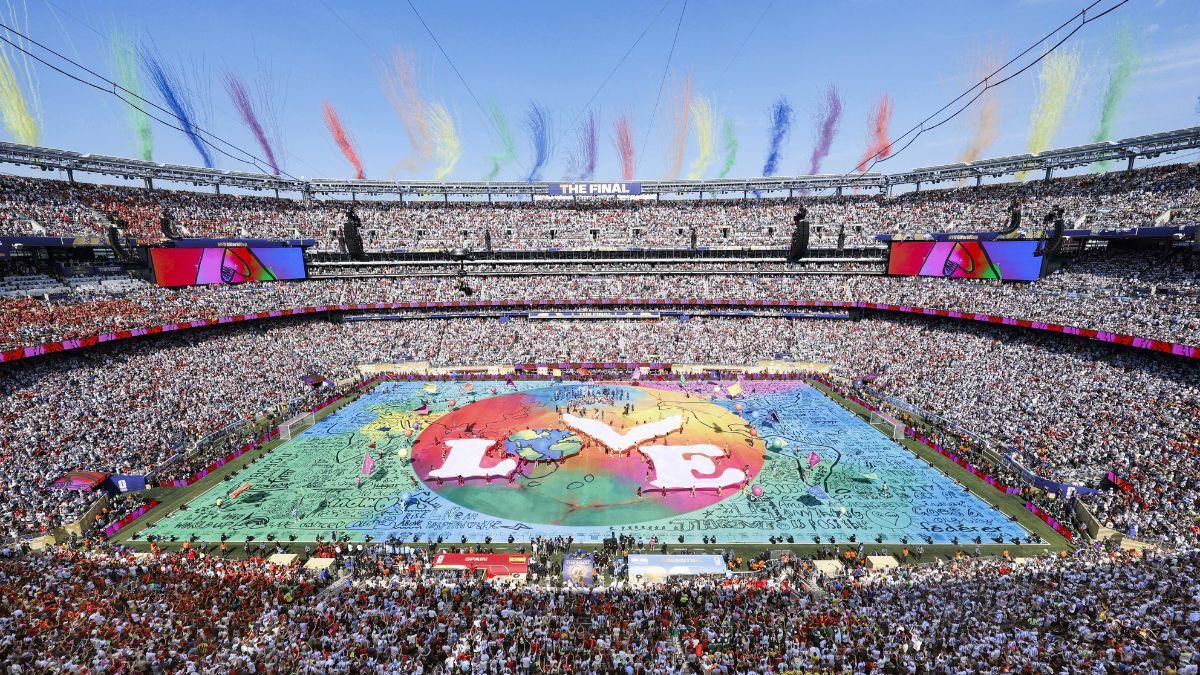 Photo of the World Cup Halftime Show.