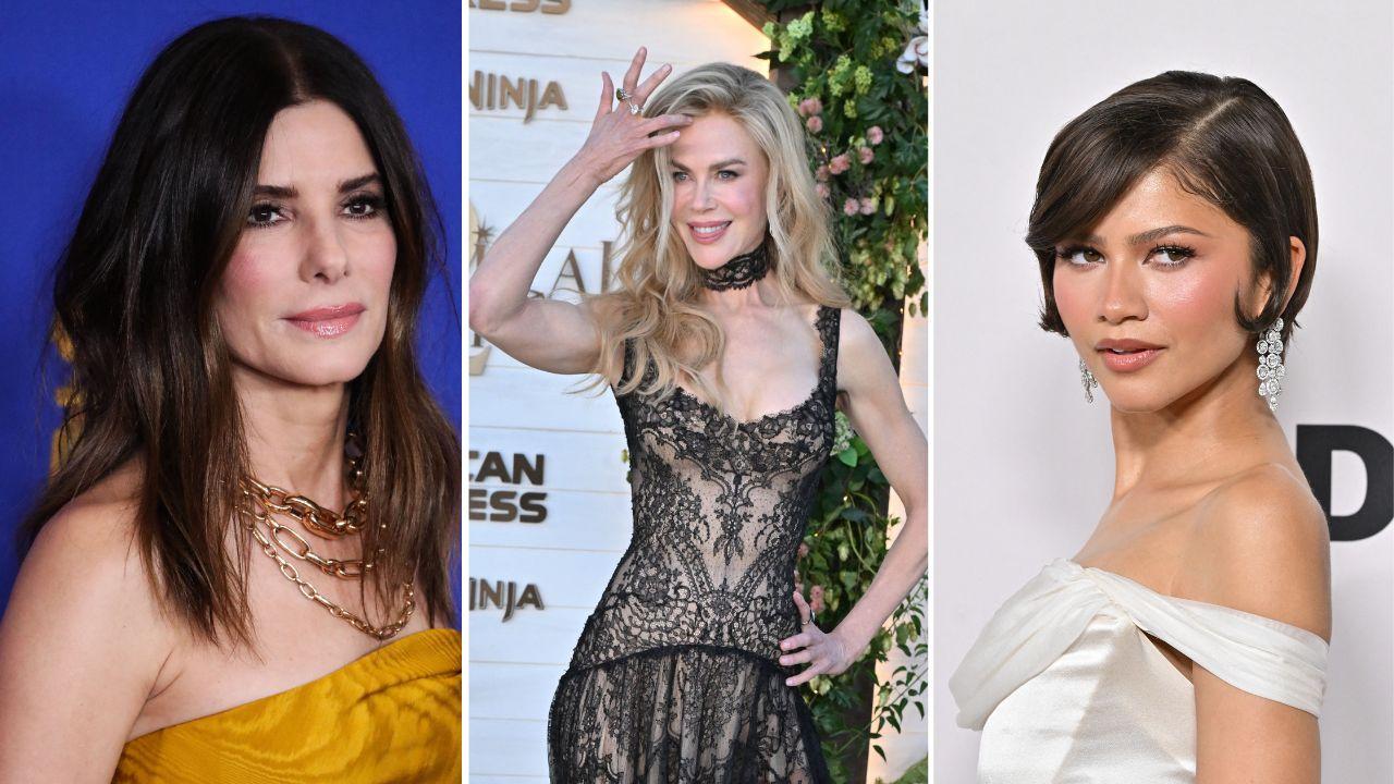 Image of Bullock, Kidman, and Zendaya.