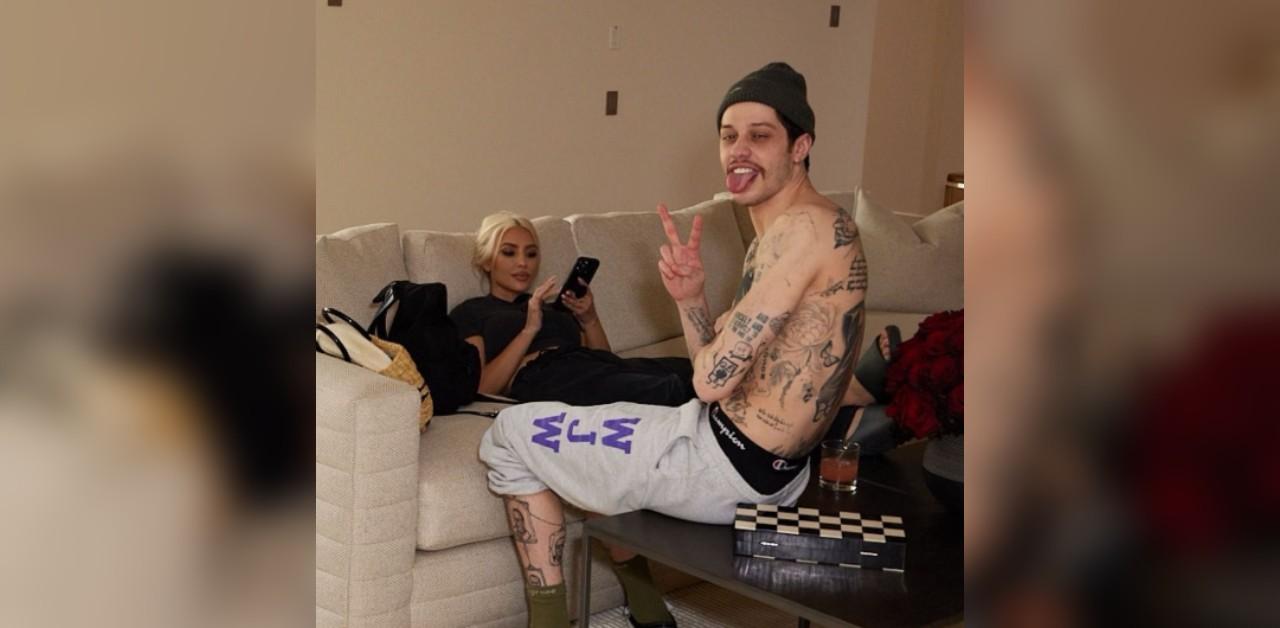 Pete Davidson Appears to Have a Jasmine and Aladdin Tattoo to Honor His  and Kim Kardashians SNL Moment  Entertainment Tonight