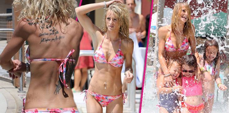 Teen Mom Leah Messer Skinny Bikini