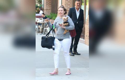 Lena Dunham Debuts New Look While Out In NYC After Weight Gain
