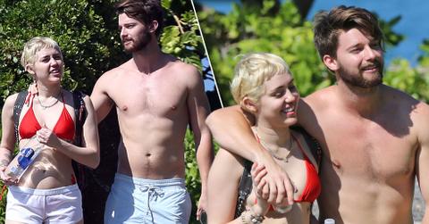 miley cyrus and patrick schwarzengger hawaii