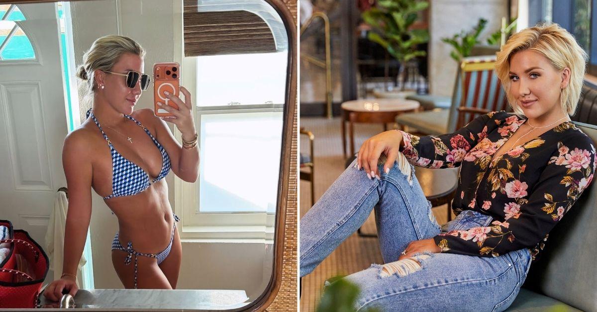 Savannah Chrisley Shows Off Assets In Tiny Blue String Bikini: Photos