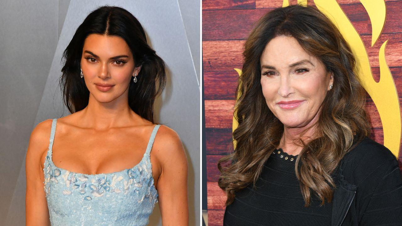 Image of Kendall Jenner and Caitlyn Jenner