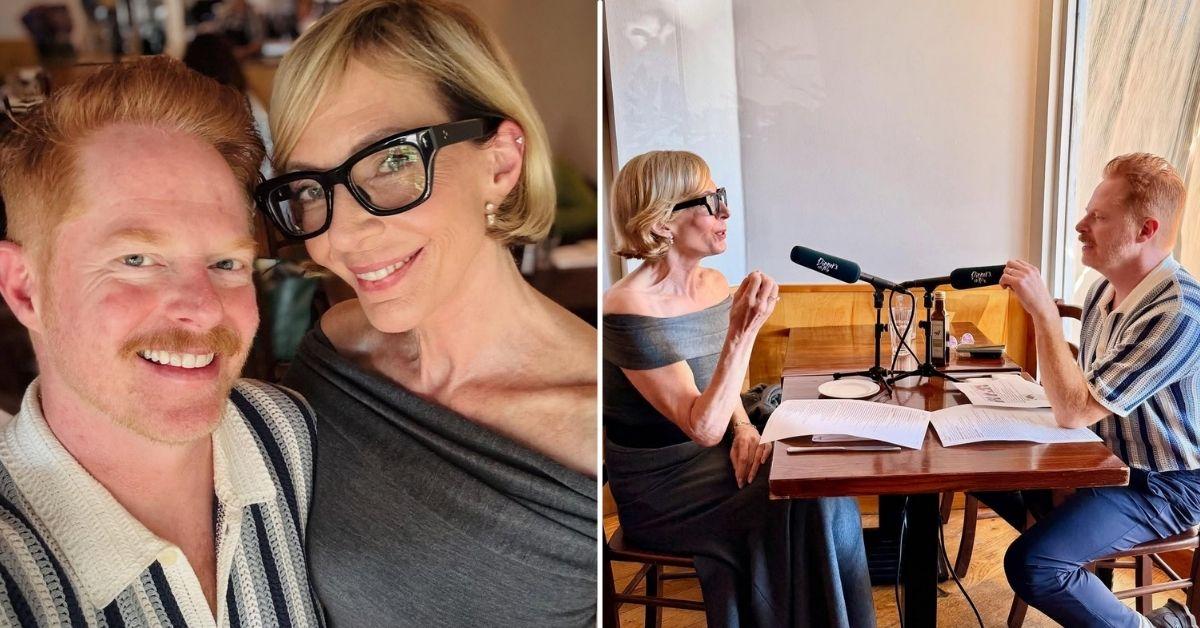 Photo of Jesse Tyler Ferguson recalled meeting Chelsea Clinton.