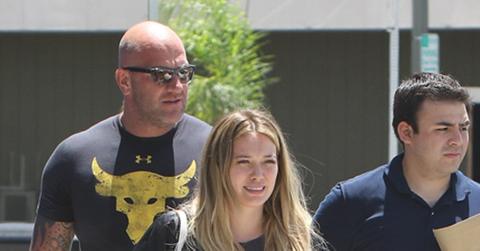 *EXCLUSIVE* Hilary Duff runs errands with her new bodyguard after being the recent celebrity to have their home burglarized