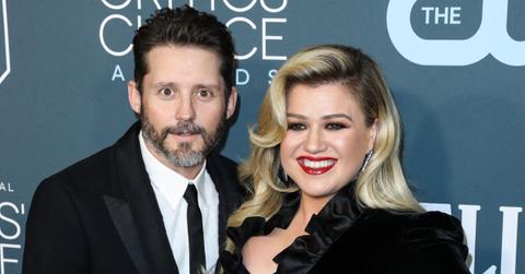 Photo of Brandon Blackstock and Kelly Clarkson.
