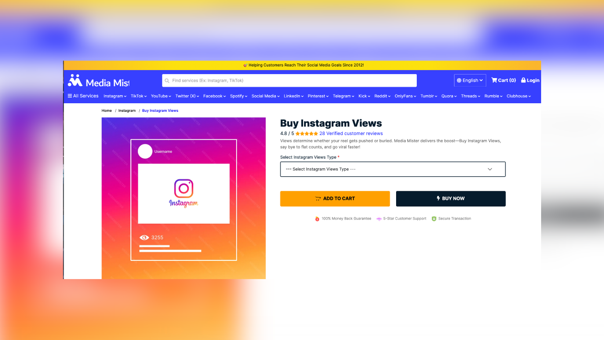 buying instagram views in  top  sites influencers use