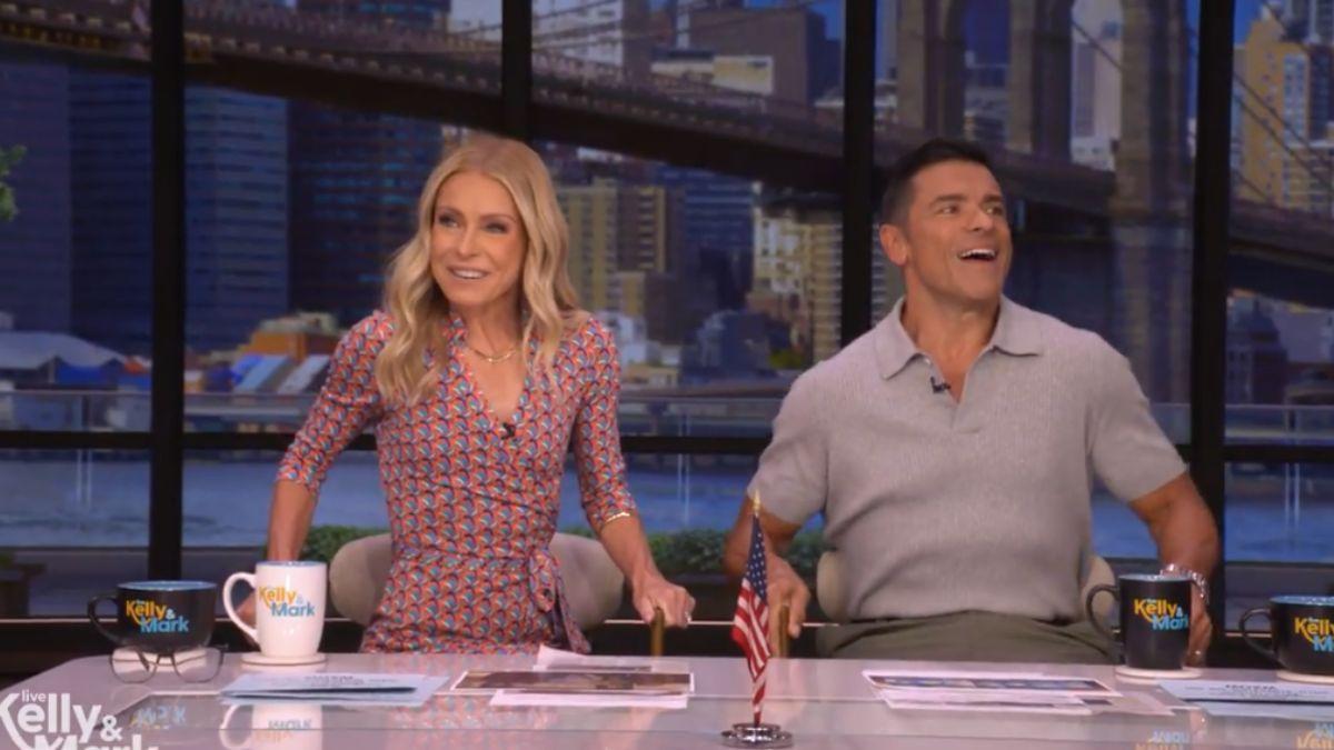 Image of Kelly Ripa claimed 'AI is doing AI stuff.'