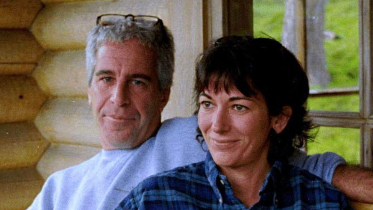 Photo of Jeffrey Epstein and Ghislaine Maxwell.