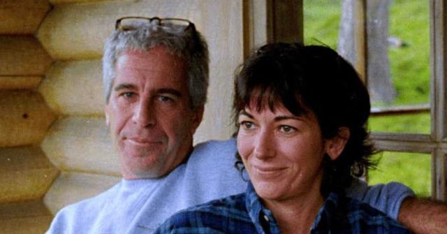 Photo of Jeffrey Epstein and Ghislaine Maxwell.