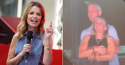 Photo of Andy Byron, Kristin Cabot and Savannah Guthrie