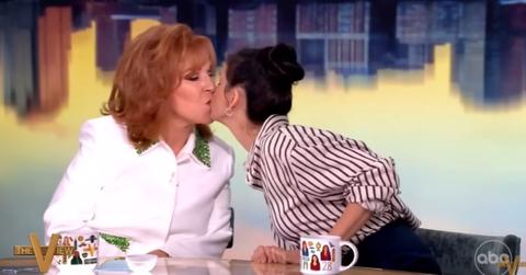 Photo of Sarah Silverman and Joy Behar