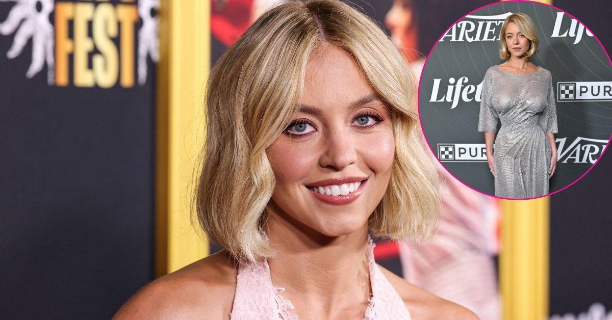 sydney sweeney see through dress variety