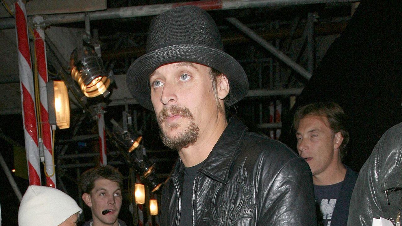 Image of Kid Rock aims to encourage national unity while embracing second chances.