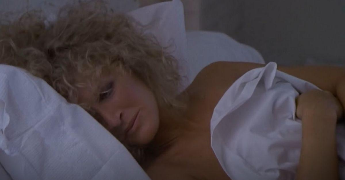 image of Glenn Close joked about how much of her chest appeared in the film.