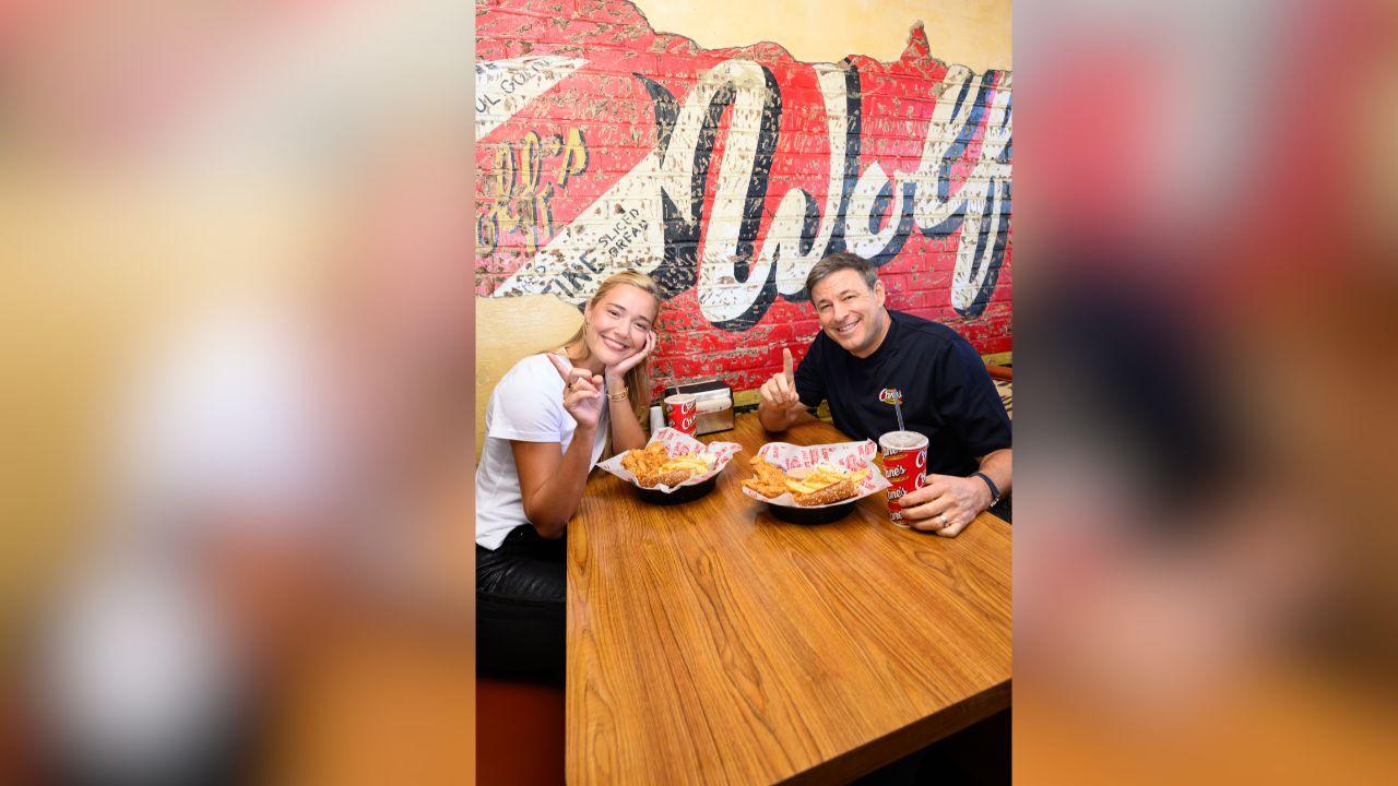 image of Olivia Ponton praised Todd Graves for all the work he does with Raising Cane's and charities.