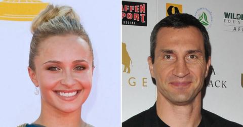 split image of Hayden Panettiere's and Wladimir Klitschko