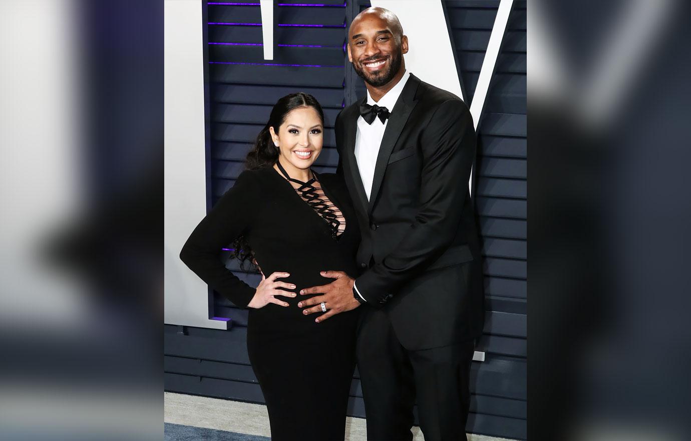 VANESSA BRYANT HONORED LATE HUSBAND KOBE AT THE DODGERS STADIUM