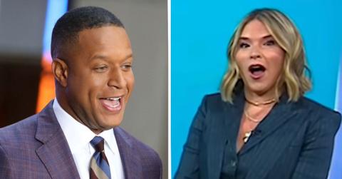 Photo of Craig Melvin and Jenna Bush Hager