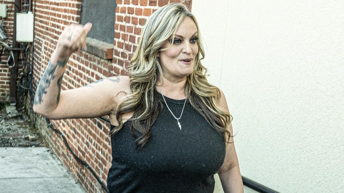 stormy daniels seen for first time in years mega  rc