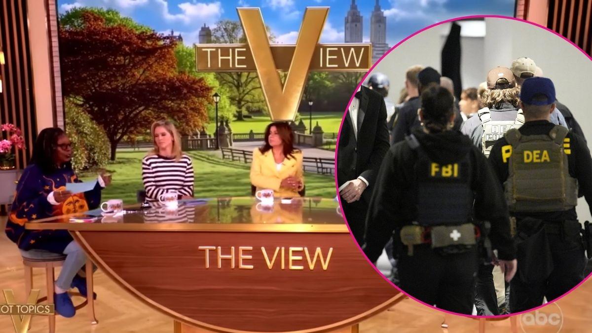 Composite photo of 'The View' and authorities.