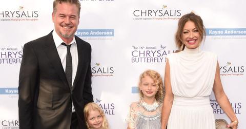 Photo of Rebecca Gayheart, Eric Dane and daughters Billie and Georgia