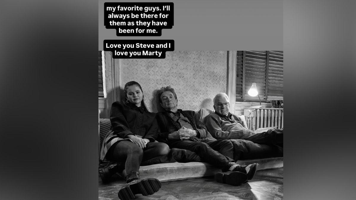 Photo of Selena Gomez showed her love for Martin Short after his daughter Katherine's suicide.