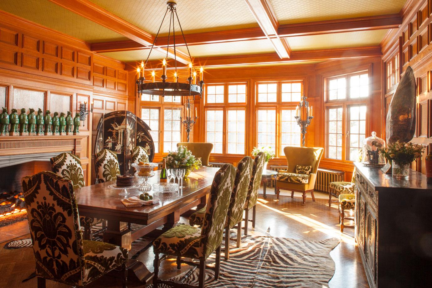 dorinda medley blue stone manor dining room mick hales